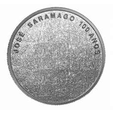 Portugal 7,5€ 100 Anos Saramago 2022 Prata Proof 